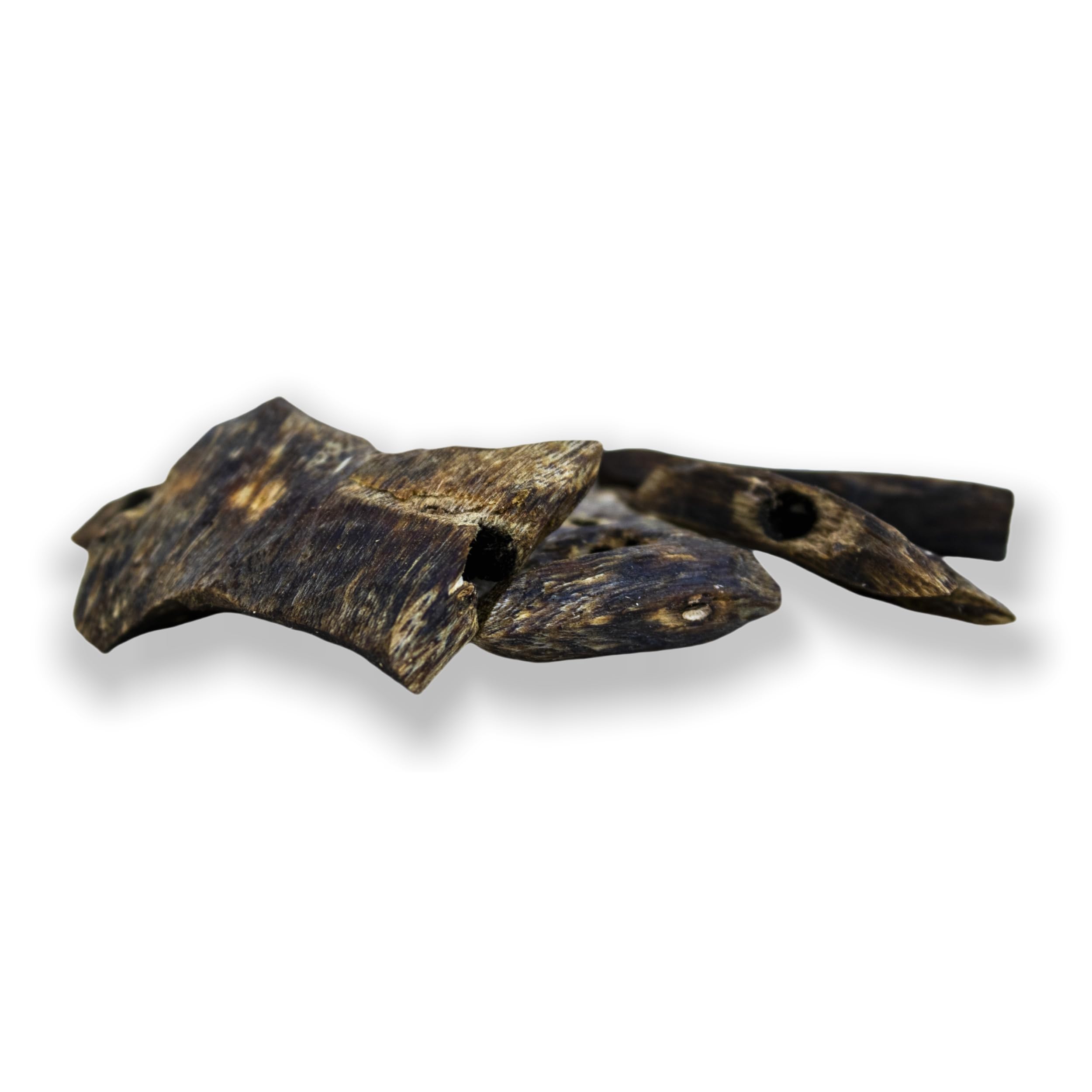 Chinese Kyara Agarwood Incense (Qinan Oud Incense) - Premium Natural Agarwood for Home Fragrance & Luxury Gifts (20g Medium Grade - Block)