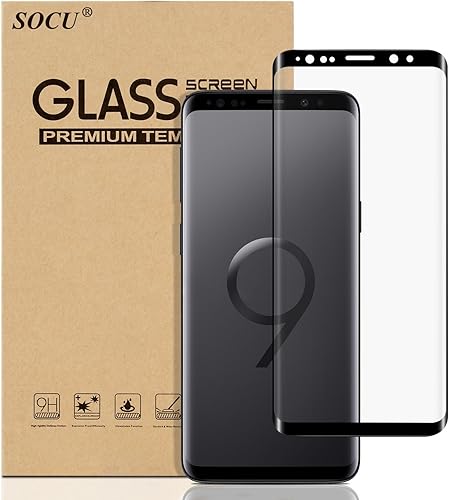 SOCU Samsung Galaxy S9  Pellicola Schermo  Schermo infrangibile Vetro temperato Ultra Resistente per Samsung Galaxy