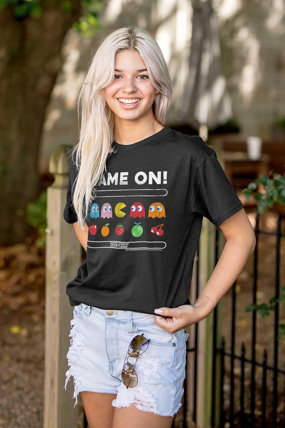 Game On Vintage 80s Pacman Gamer Graphic T Shirt Men or Women