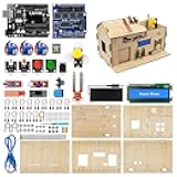 LAFVIN Smart Home IoT Learning kit DIY Electronics STEM Educational Set Support Graphical Programming Compatible with Arduino IDE with Tutorial
