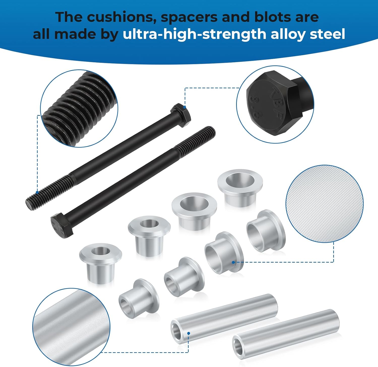 Front End Ski Leg Repair Kit for Ski-Doo GSX GTX MXZ Renegade Summit Grand Touring 2003-2015 OEM# 230003054 505072690 506133300 505071781