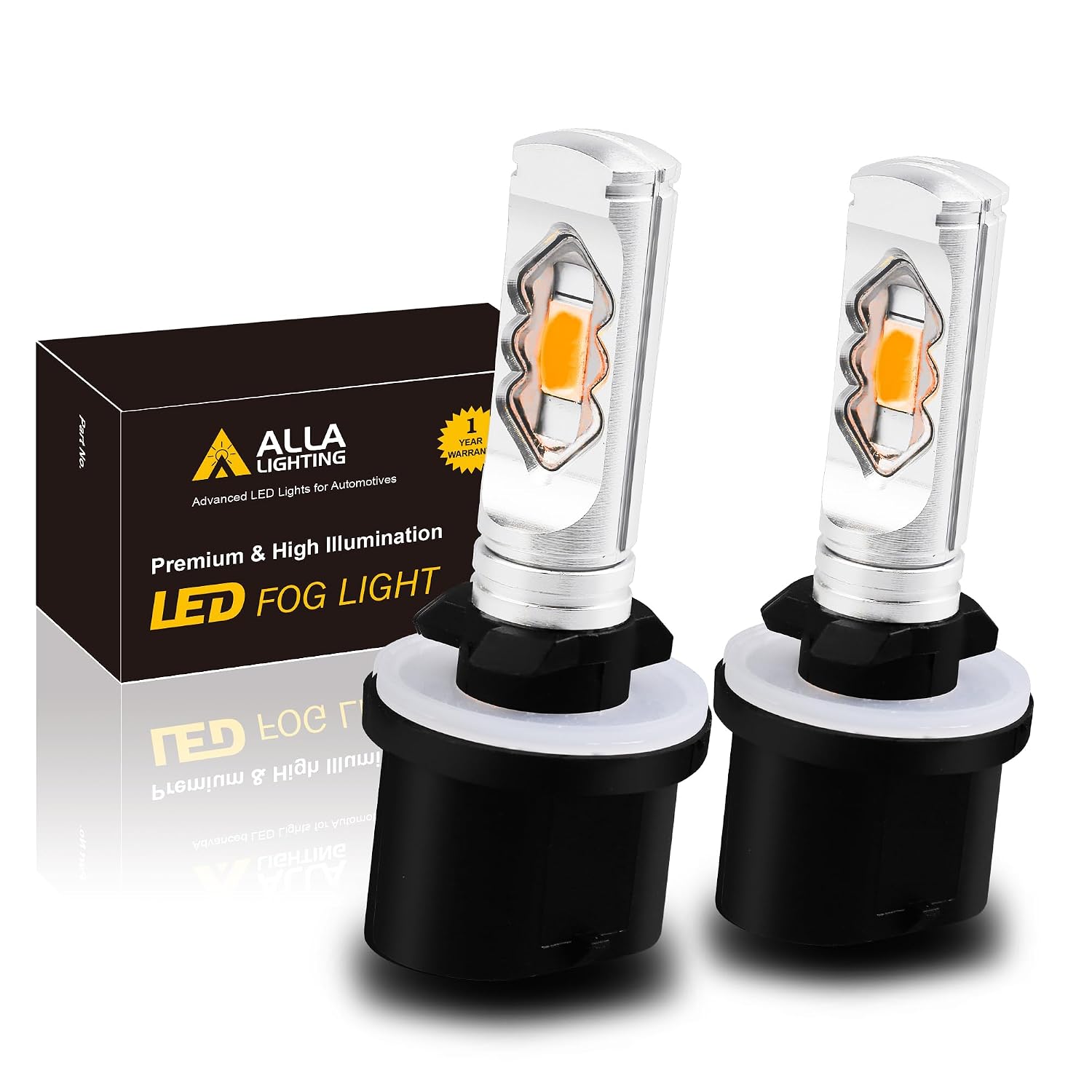 Alla Lighting 3800lm PG13 Base 899 880 LED Fog Light Bulbs, Pure Red Xtreme Super Bright 884 885 887 893 H27 H32 ETI-56 SM... - Review, Price and Buying Guide