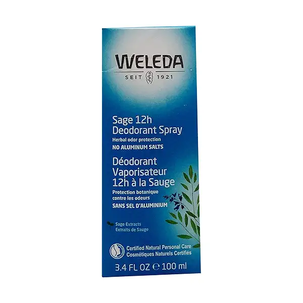 Weleda Sage Spray Deodorant, 3.4 FZ 1