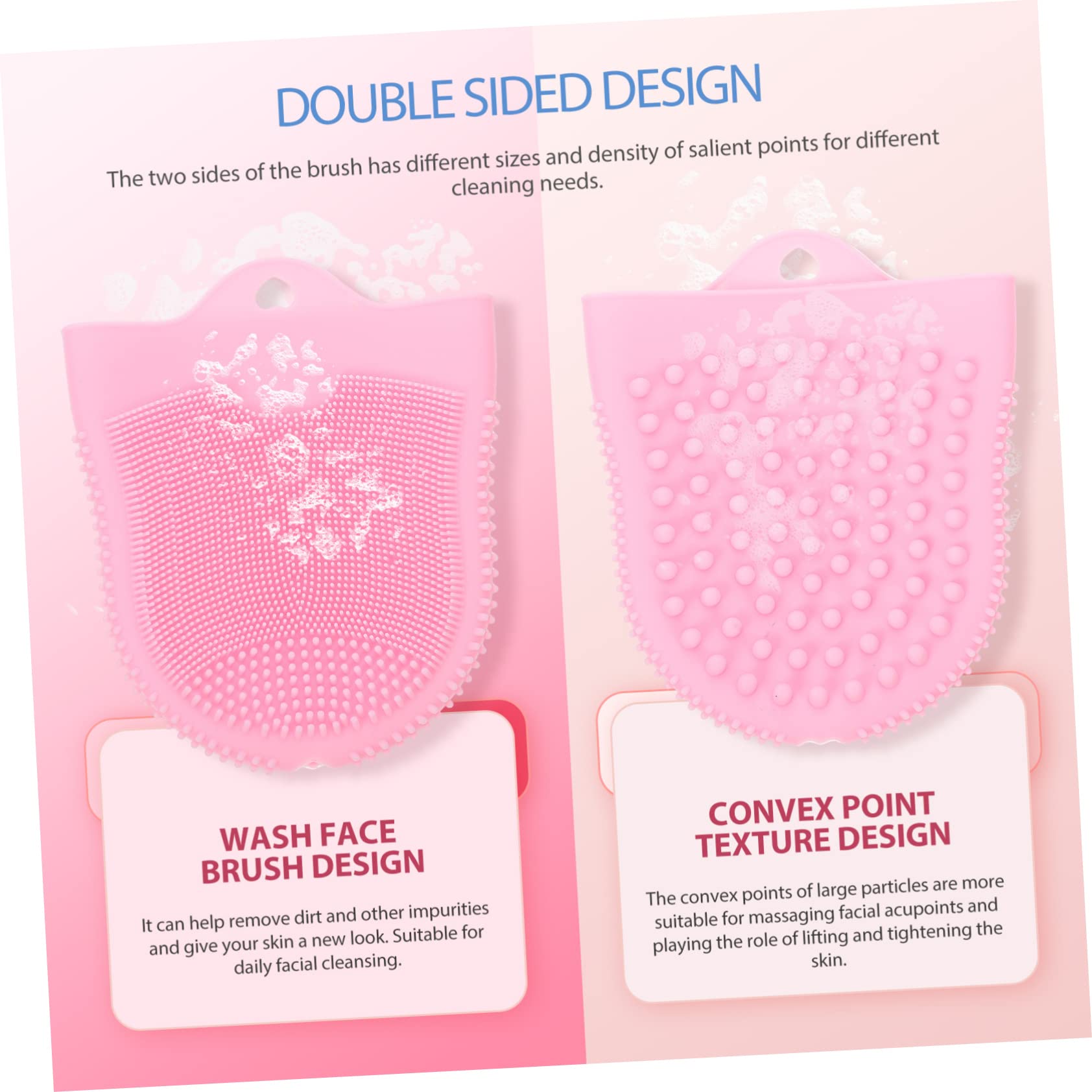 Healeved 4stücke Silikon Gesichtsreinigungsbürste Für Sanfte Tiefenreinigung Handschuhförmiges Design Weich Und Tragbar Für Tägliche Gesichtsreinigung Und Peeling