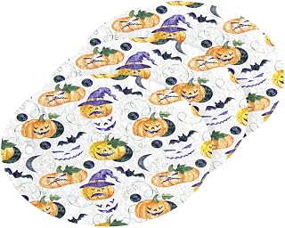 Halloween Pumpkins Bat Black Moon Kitchen Sponges Cleaning Dish Sponges Non-Scratch Scrubber Sponge for Kitchen Bathroom Cars, pack of 3