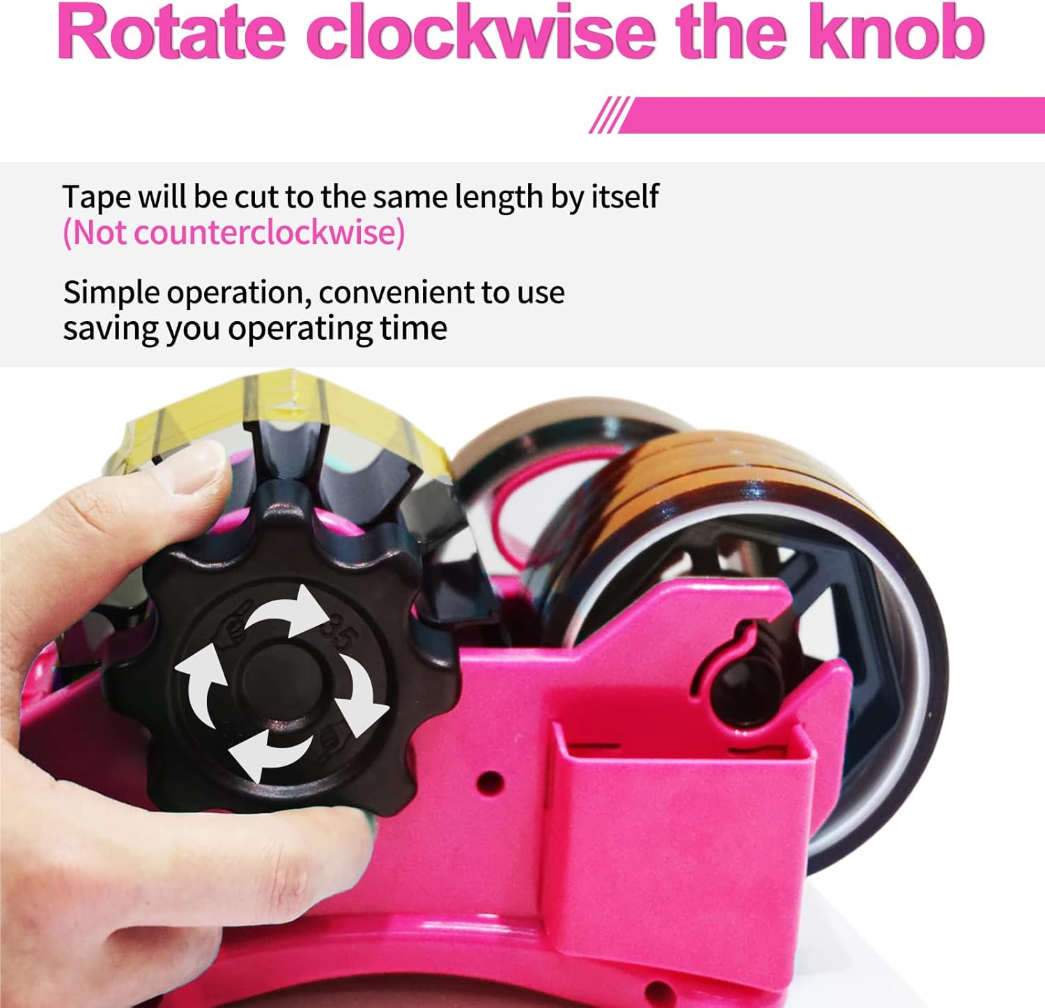 MECLOUR MultiRoll Heat Tape Dispenser 6 pcs Sublimation 1