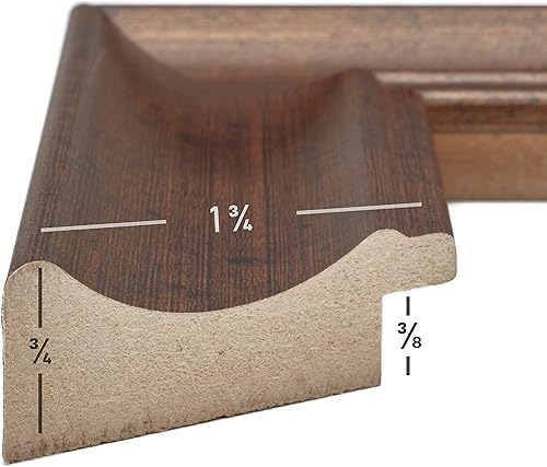 Miniatura 6 de Craig Frames Vintage Revival - Marco de fotos dorado envejecido de 16 x 20 pulgadas para mostrar una foto de 11 x 14 pulgadas