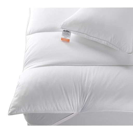 UMI Peached Microfibre Mattress Topper Super King