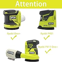 Vista 2 de khanka Carcasa rígida de repuesto para lijadora Ryobi One+/P411 One+/P401 de 18 V de órbita aleatoria, solo funda.