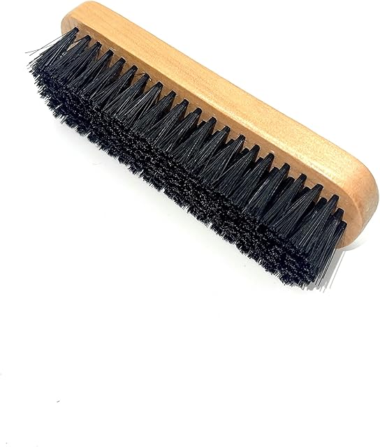 TIJAR® Shoe Brush, Premium Soft and Durable, Scratch Free Wood Handle Traditional Shoe Cleaning Polish Brush (1)