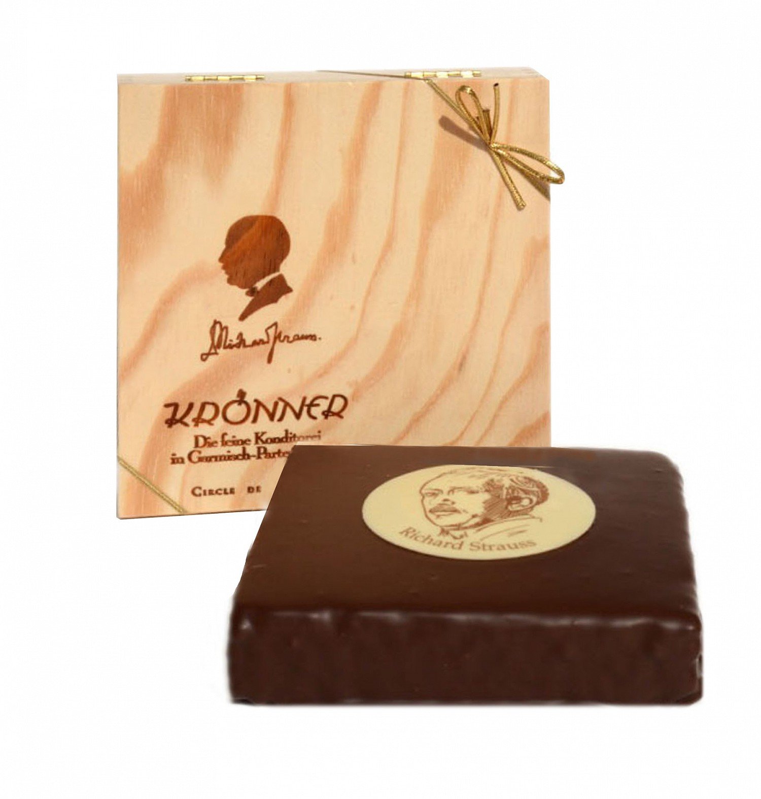 Krönner Richard Strauss Torte in Holzkiste