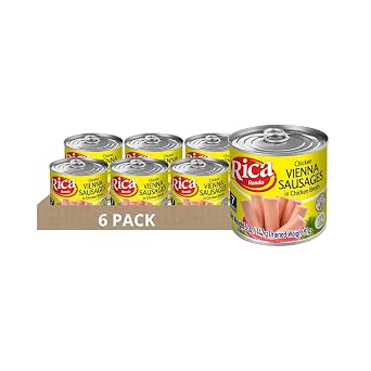 Rica Chicken Vienna Sausages, 5 oz 6 Pack