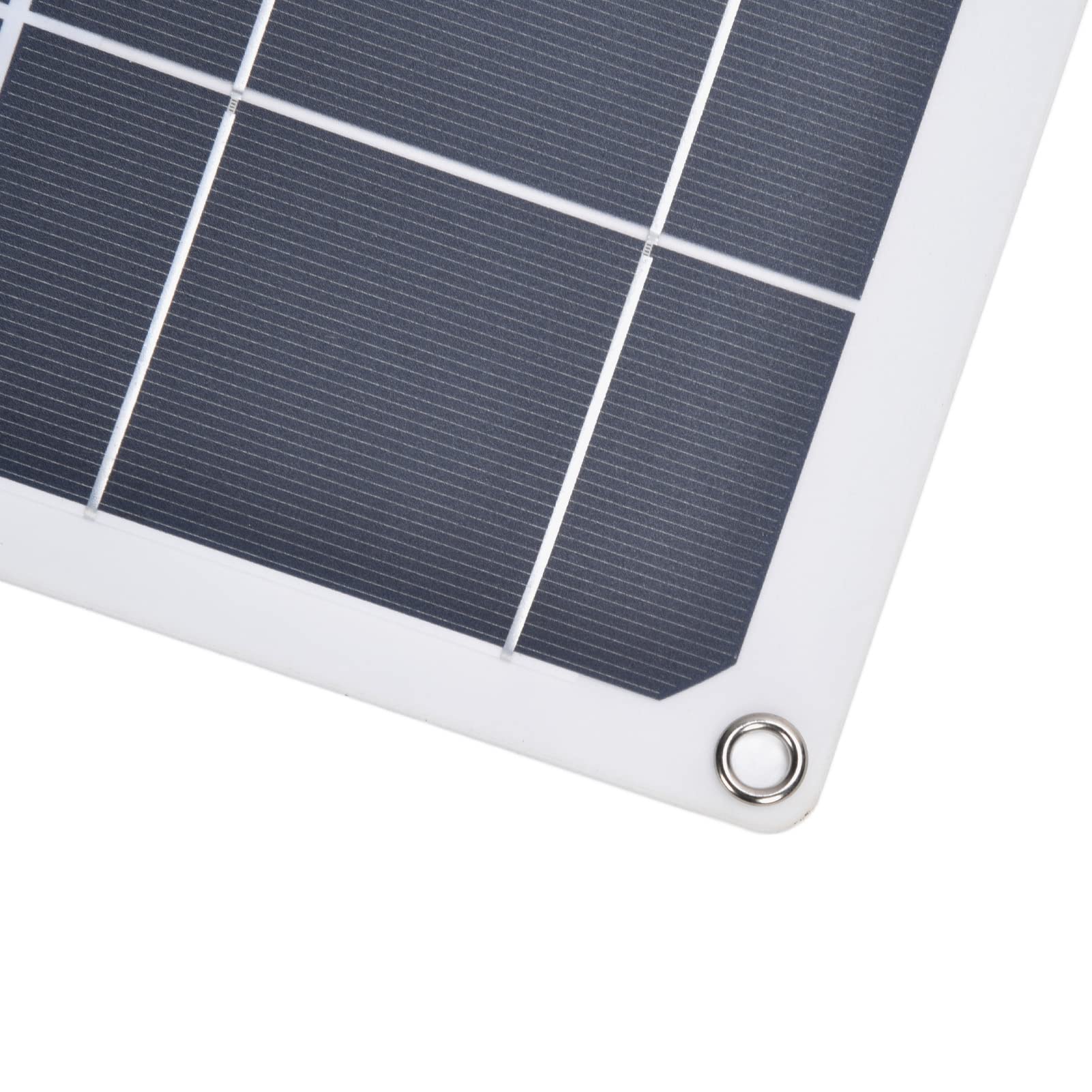 Tnfeeon Panel Solar Monocristalino 60W, Kit con Salida USB 12V DC, para
