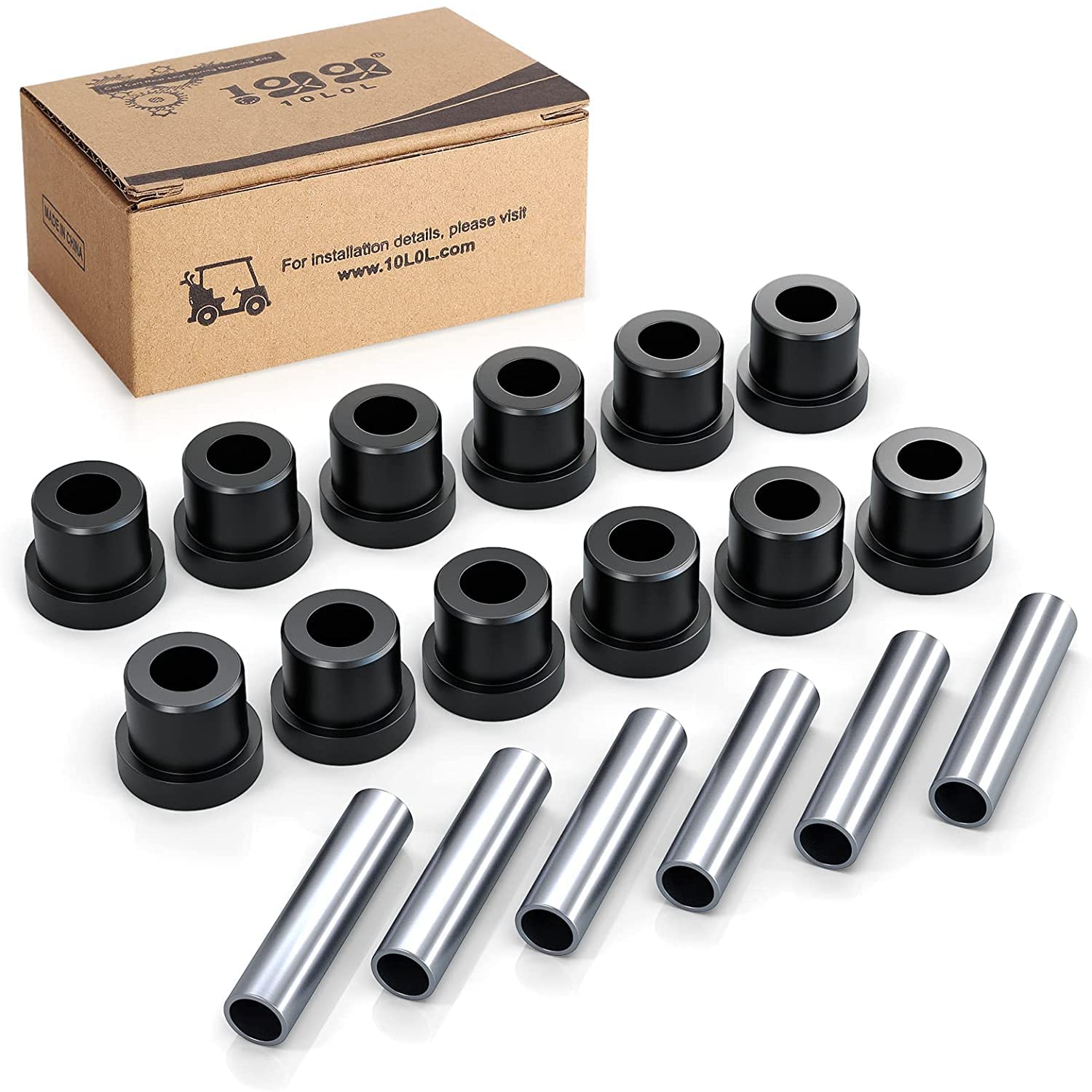 Buy 10L0L Golf Cart Rear Leaf Spring Bushing Kit for EZGO TXT/Medalist