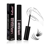 Lash Sealant for Eyelash Extensions Lash Seal Overnight Lash Sealer for Cluster Lashes Long-Lasting Retention Lash Seal Lash Overnight Sealer Eyelash Sealer Coating (Clear, 5ml)