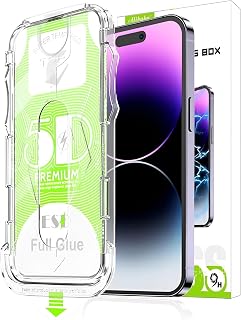 GGM GİYİM & AKSESUAR Apple iPhone Xs Max-11 Pro Max ile Uyumlu Cam Ekran Koruyucu Kolay Kurulum Aparatlı Tam Uyumlu Glass Full Cover
