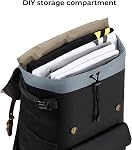 K&F Concept Sacs à dos pour photographes Sac de voyage pour appareil photo trépied Lence Accessoire avec compartiment portable et housse de pluie Sacs multi-fonctionnels pour appareils photo Dslr DSLR Sac avec compartiment pour ordinateur portable 15.6 Poches noires