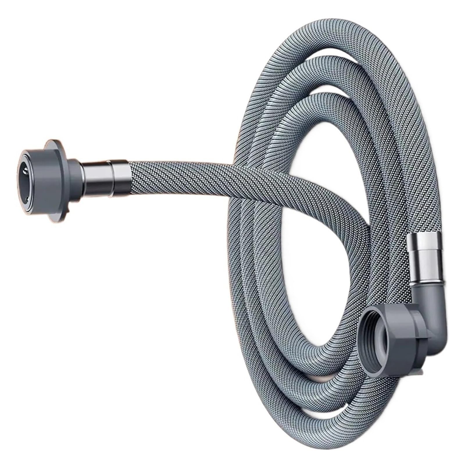 Washing Machine Hose Extension Pipe with 90 Degree Bend Replacement Water Pipe Water Inlet Connection(0.6M)