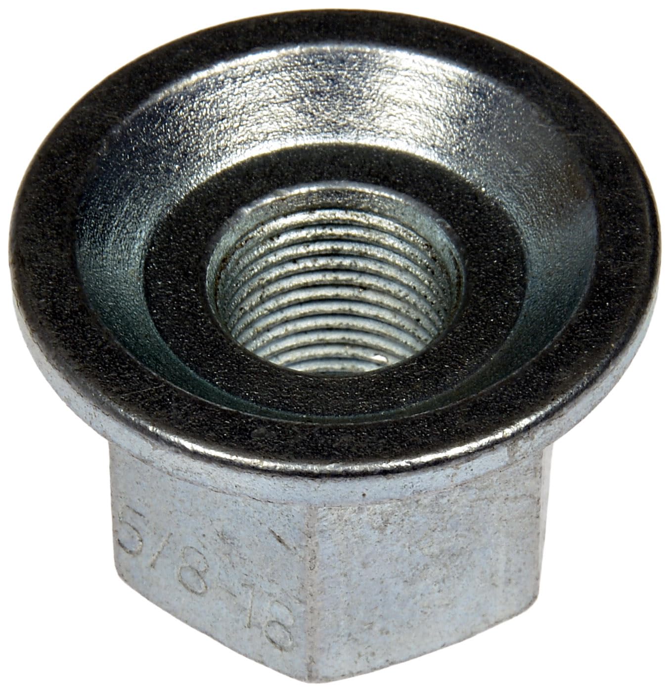 Dorman 611-057 Wheel Nut 5/8-18 Flanged Flat Face - 1-1/8 In. Hex