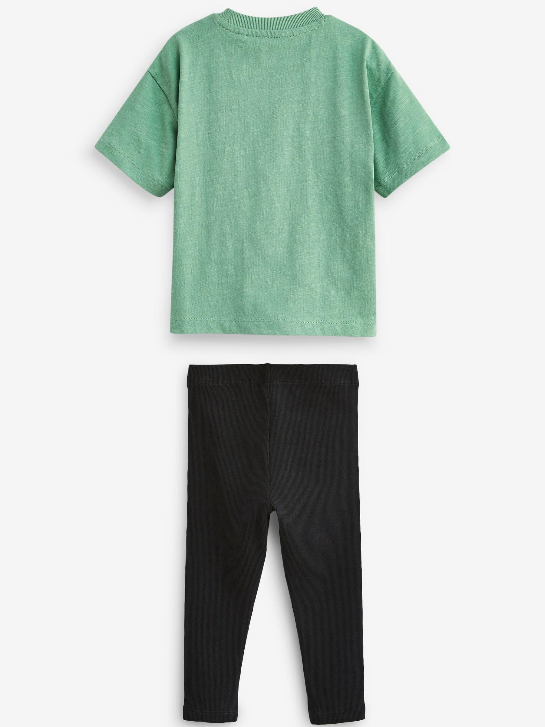 NEXT Jungen Standard Kurzarm-T-Shirt und Leggings im Set 62-122