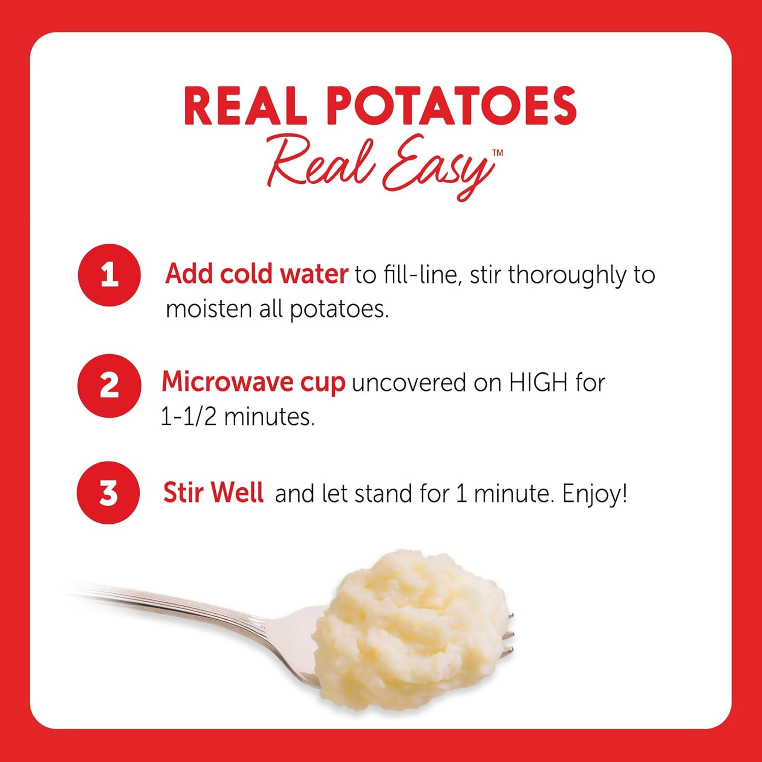Idahoan Buttery Homestyle Mashed Potatoes, Made with Gluten-Free 100% Real Idaho Potatoes, 1.5 oz (Pack of 10)