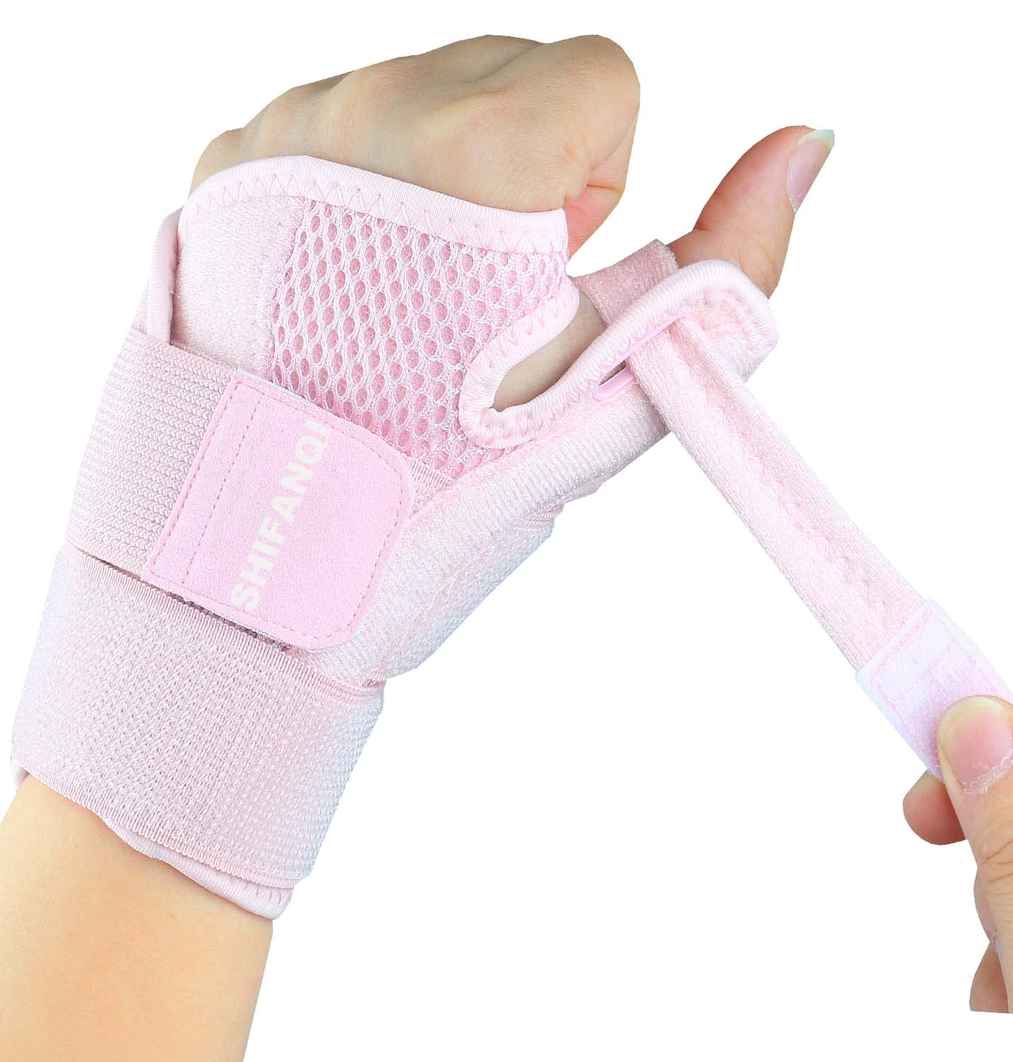 Trigger Thumb Splint for Left Right Hand Thumb Spica Support Brace Wrist Stabilizer for Pain Carpal Tunnel Sprains