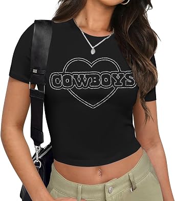 Y2K Graphic Baby Tees for Women Slim Fit Crop Tops Aesthetic 2000s Cropped Tshirt Grunge Clothes for Teen Girls