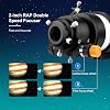 Svbony SV48P Professional Adult Telescope 90 mm F5.5 Refractor Achromatic for Astronomy Rap Double Speed Eyepiece Focuser 360 Degree Rotation Angle OTA for Astrophotography
