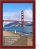 Vista 19 de Marco de fotos de 12x12 pulgadas de madera para colgar en la pared, marcos cuadrados de fotos con 2 paspartús de 8x8 pulgadas y 10x10 pulgadas