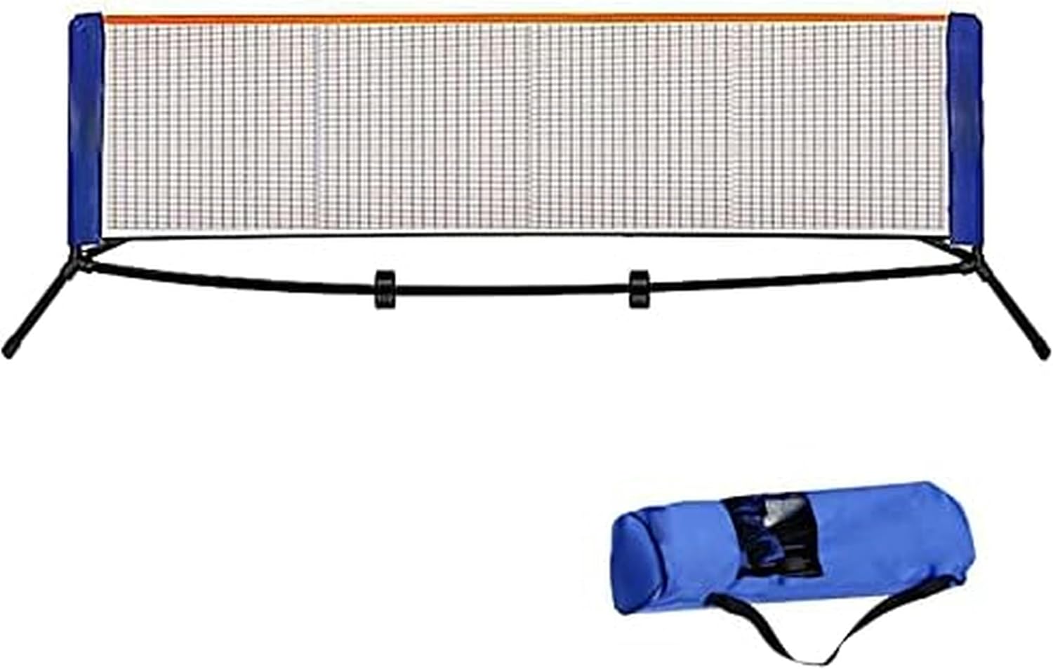 Badminton Net, Tennis Net, Volleyball Net 3-6 M Portable All-in-One Combination Net, for Kids and Adults, for Inside, Outside, Garden, Beach, 4.1m