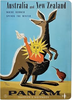 The Unemployed Philosophers Guild Pan Am Passport to Australia/New Zealand Mini Notebook