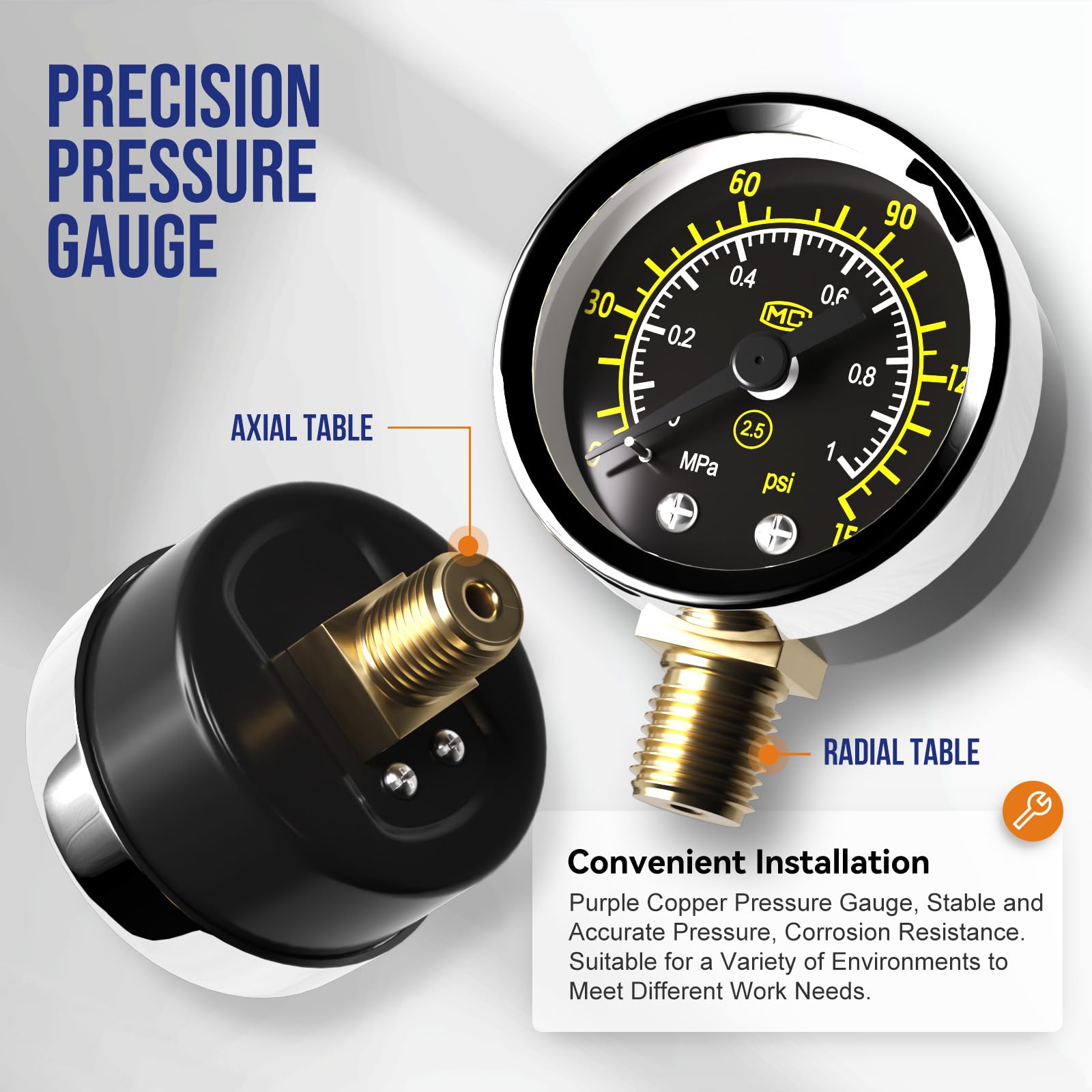 Airbrush Regulator 1/4 NPT - Moisture & Particle Filter -8 Airbrush Regulator 1/4 NPT - Moisture & Particle Filter -8