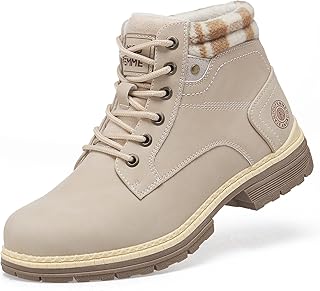 Women Waterproof Hiking Boots Winter Snow Non Slip Outdoor Shoes