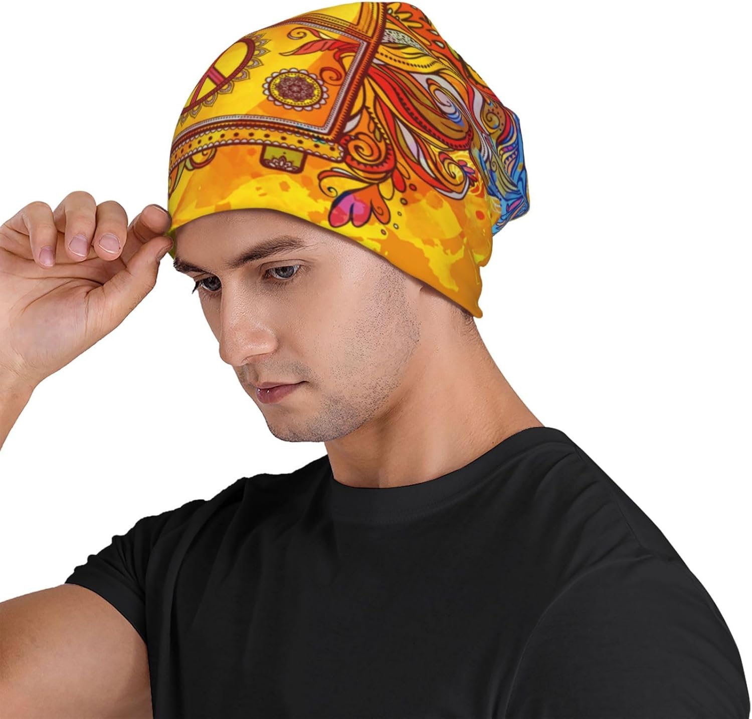 Beanie for Women Men, Stretch Knitted Beanies Hat Casual Slouchy Chemo Cap Cancer Headwear Gifts - Image 8