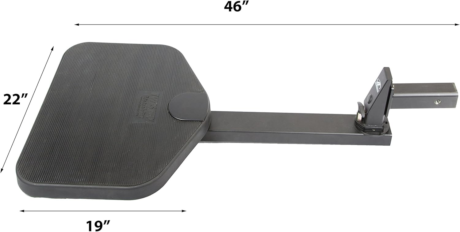 Heininger 3045 PortablePET Twistep Dog Hitch Step for Pickup Trucks