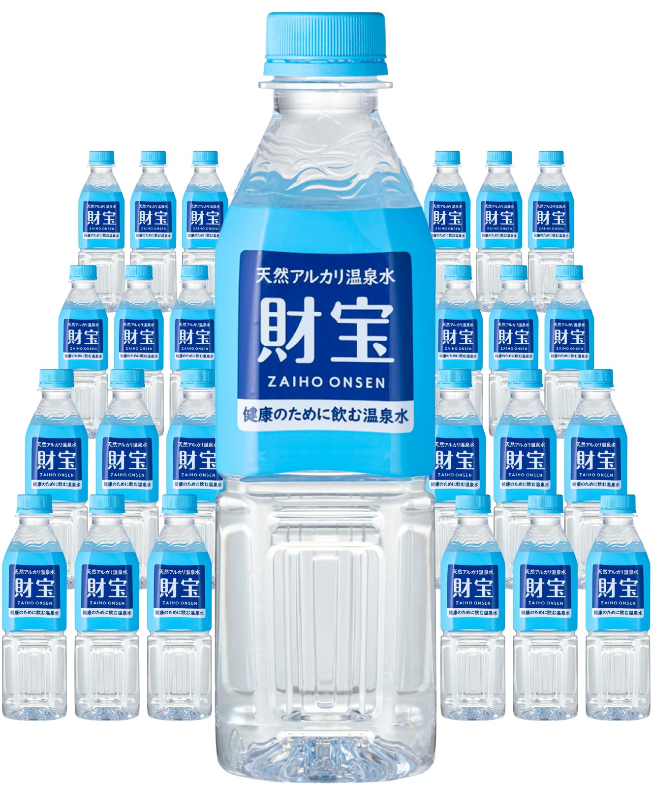 Amazon.co.jp: Zaiho Natural Alkaline Hot Spring Water 500ml x 25