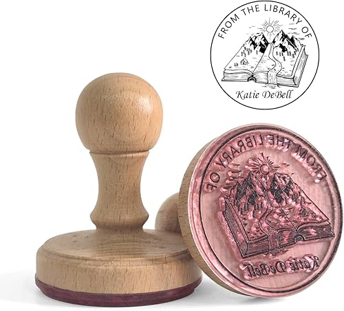 Miniatura 9 de Sello de libro personalizado, Sello de biblioteca personalizado para profesores, Sello de maestro personalizado, de la biblioteca de, Este libro