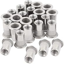 Kit 200 écrous à Rivets Filetés Arrow - Assortiment #6-32 Et #8-32 SAE - Acier Zingué - Neuf