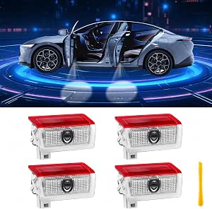 LOWEEY Car Door Lights Logo Projector Compatible with Mercedes-Benz