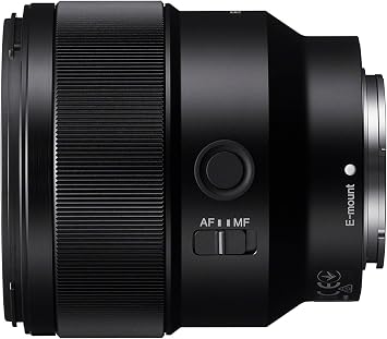 Sony SEL85F18 85mm F/1.8-22 Medium-Telephoto Fixed Prime Camera Lens, Black