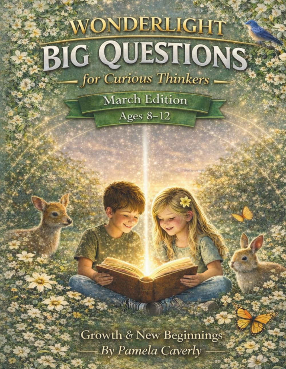 Wonderlight Big Questions for Curious Thinkers March Edition Ages 8-12: Growth & New Beginnings
