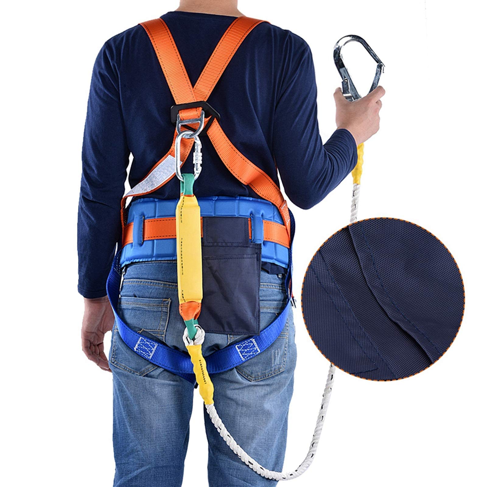 Safety Harness Kits, Safety Fall Arrest Harness Full Body, Height Fall