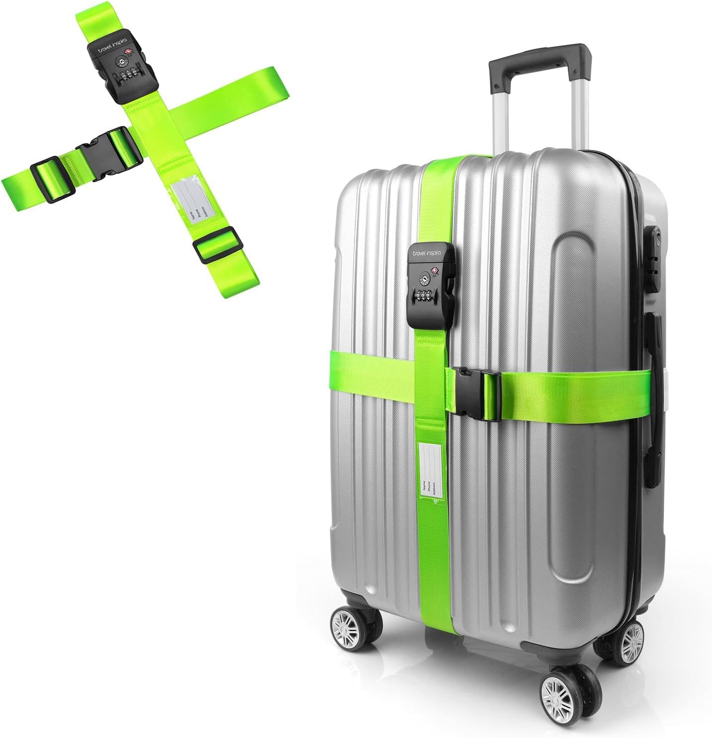 TSA mot de passe douane serrure bagages ceinture croisée réglable valise de voyage bande bagages valise corde sangles accessoires de voyage  1524