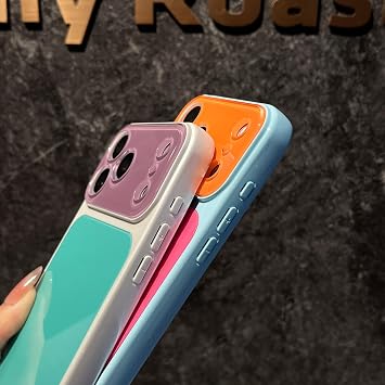 iPhone 17 Pro Max用ケース、ブルーレッド
