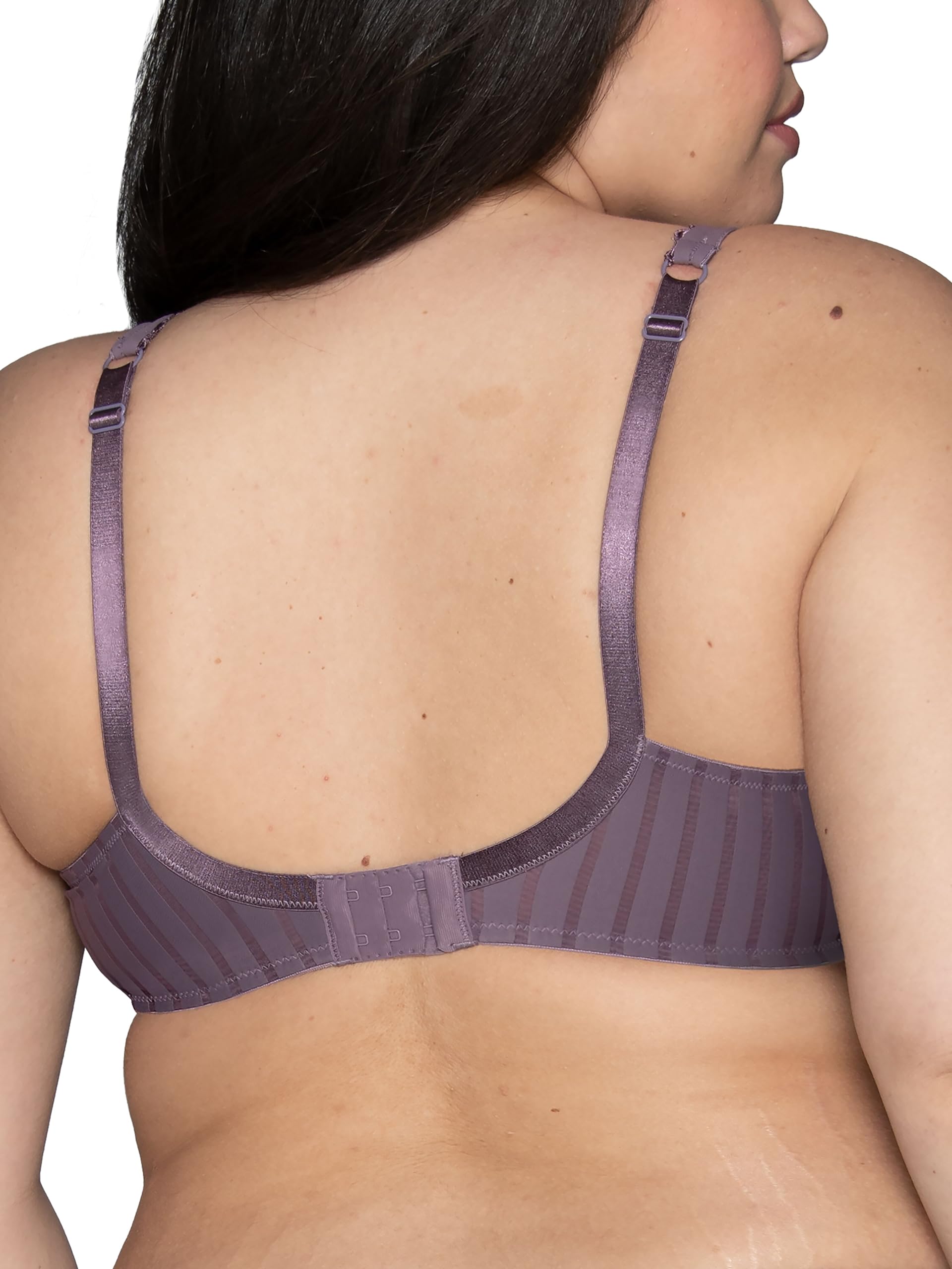 Vanity Fair Sujetador de encaje con aros, copas no acolchadas para una forma natural, tallas 32C-40G, Amatista de Estocolmo, 80 B (Talla del fabricante: 36B)