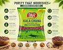 Pink Delight Kala Chana Whole, 400 gm | Desi Black Chana | 100% Natural, Unpolished & Protein Rich Chickpeas | High Fiber Premium Quality Pulses for Curry, Sprouts, Chaat & Healthy Meals gallery image