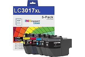 LC3017 XL 5 Pack Ink Printer Cartridge