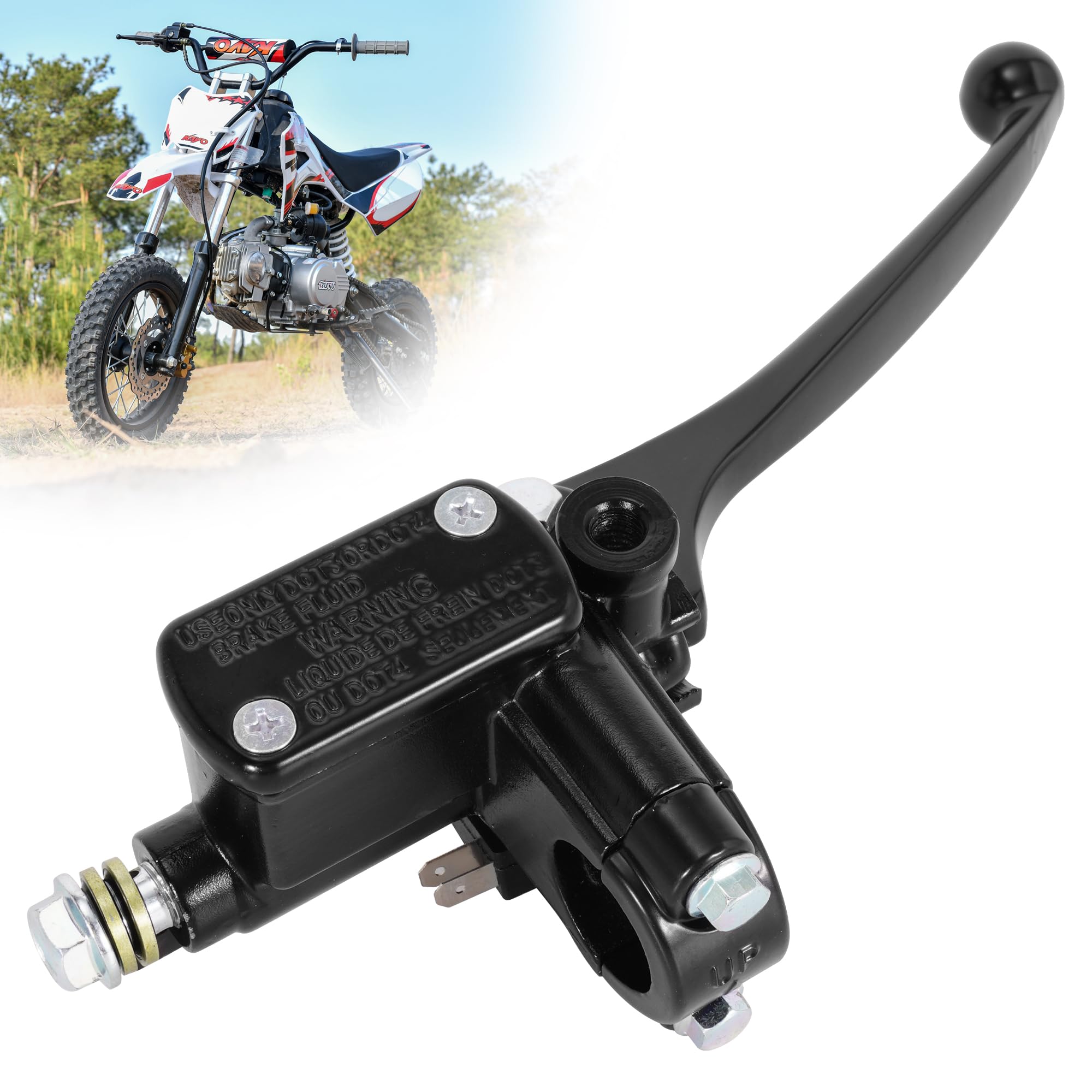 Amazon.com: JIAYAN Front Right Brake Master Cylinder Lever | with