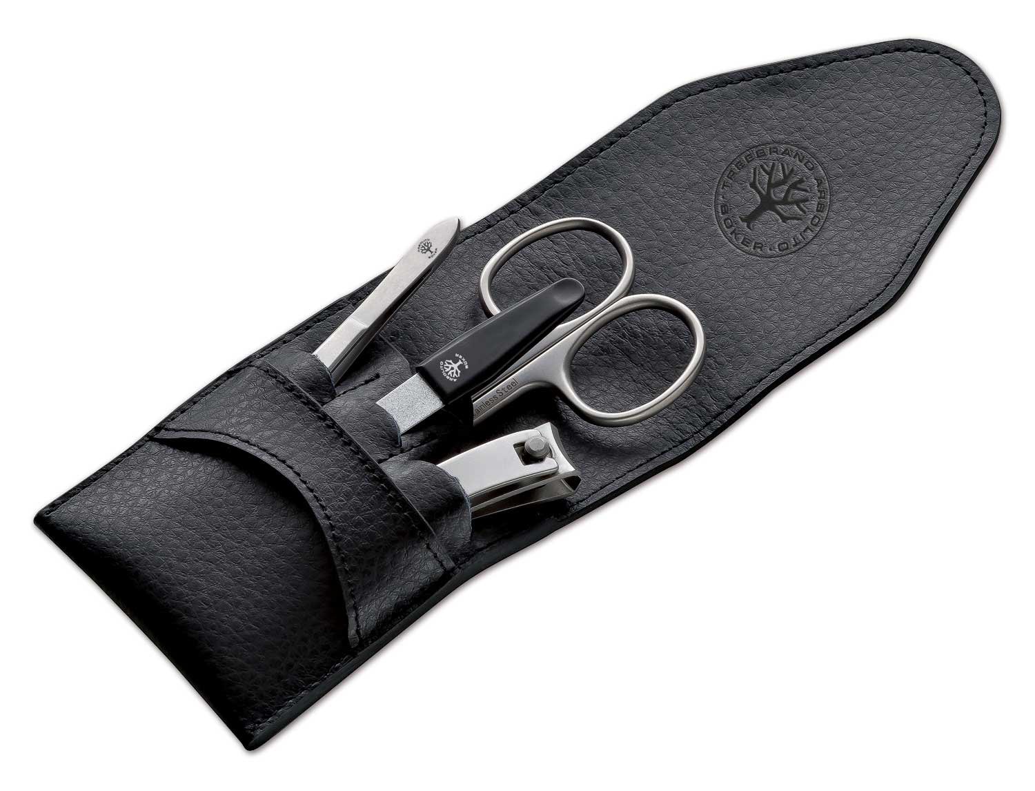 Böker Arbolito zestaw do manicure Basic L, czarny