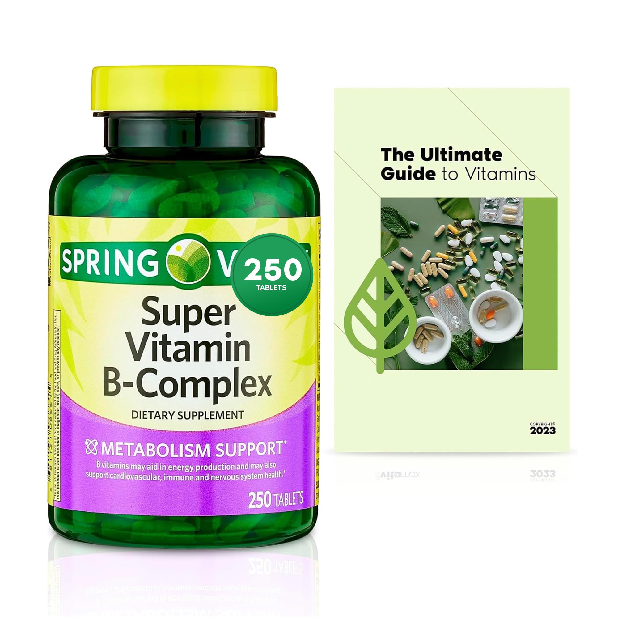 Amazon.com: Sprin Val-Ley Super Vitamin B-Complex Tablets Dietary